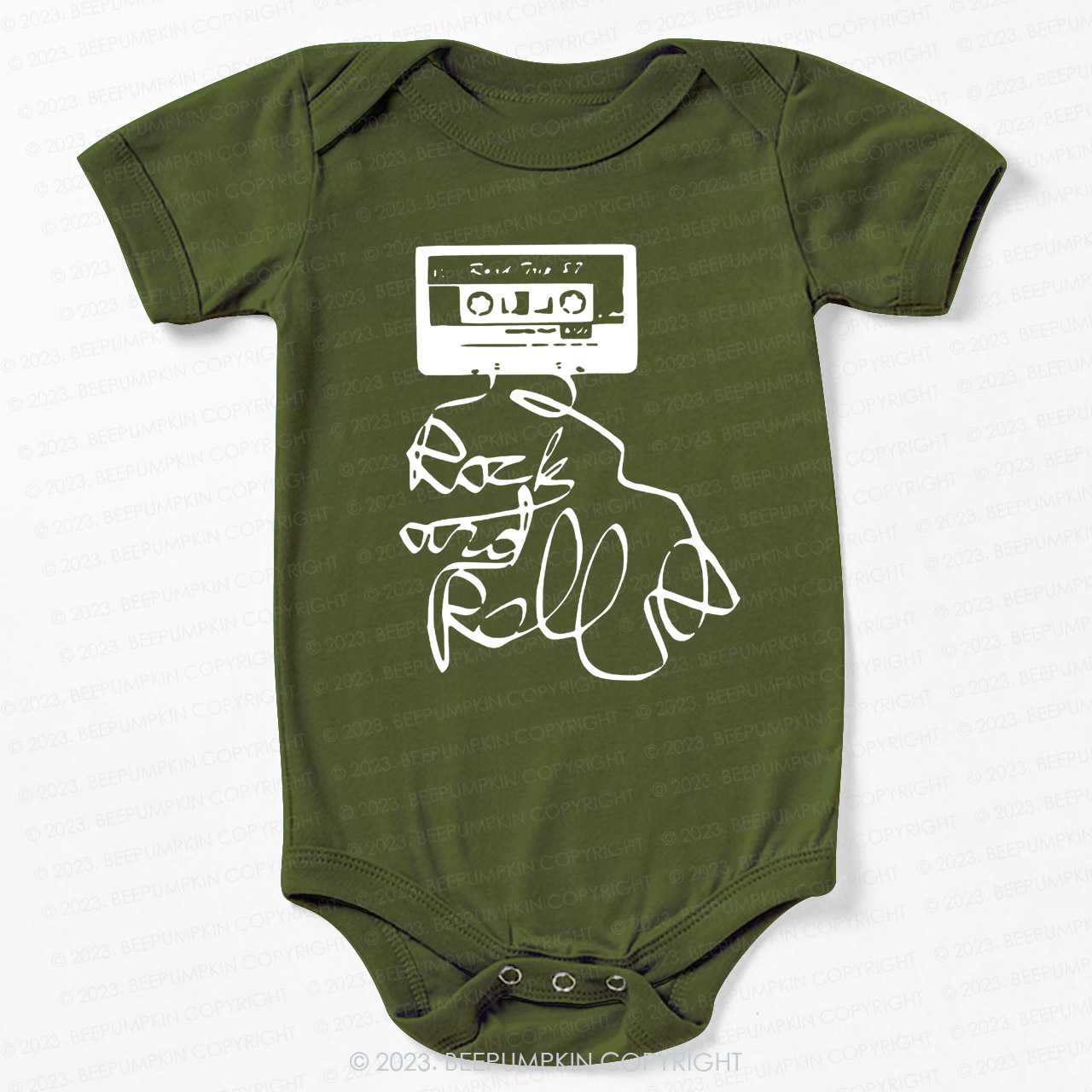Cassette Tape Bodysuit For Baby