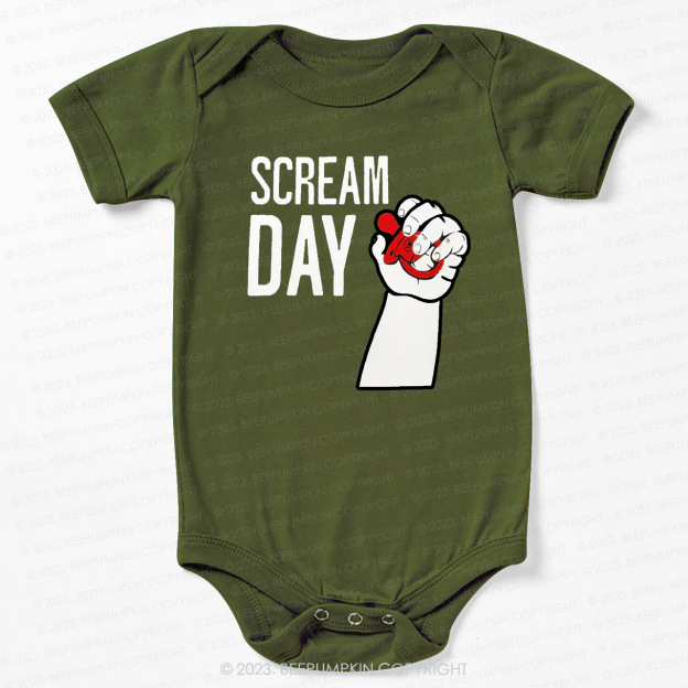 Pop Punk Music Bodysuit For Baby