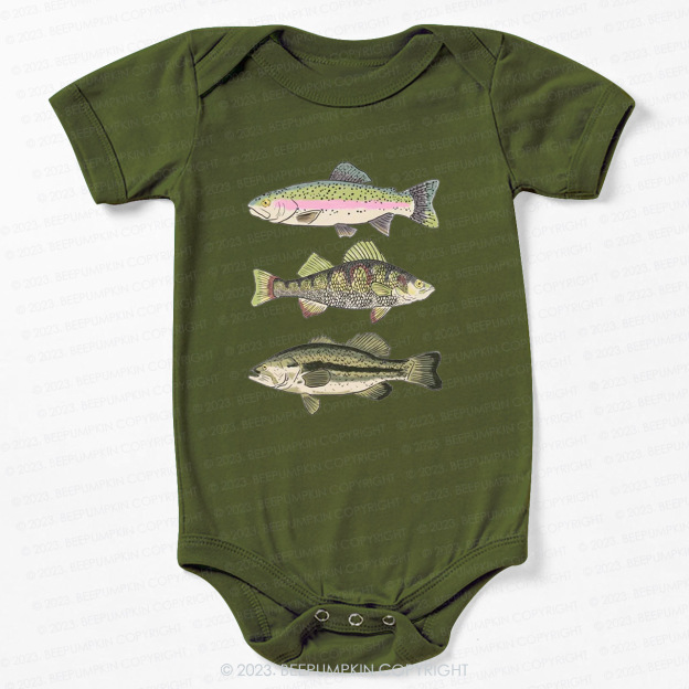Summer Fishing Top Bodysuit For Baby