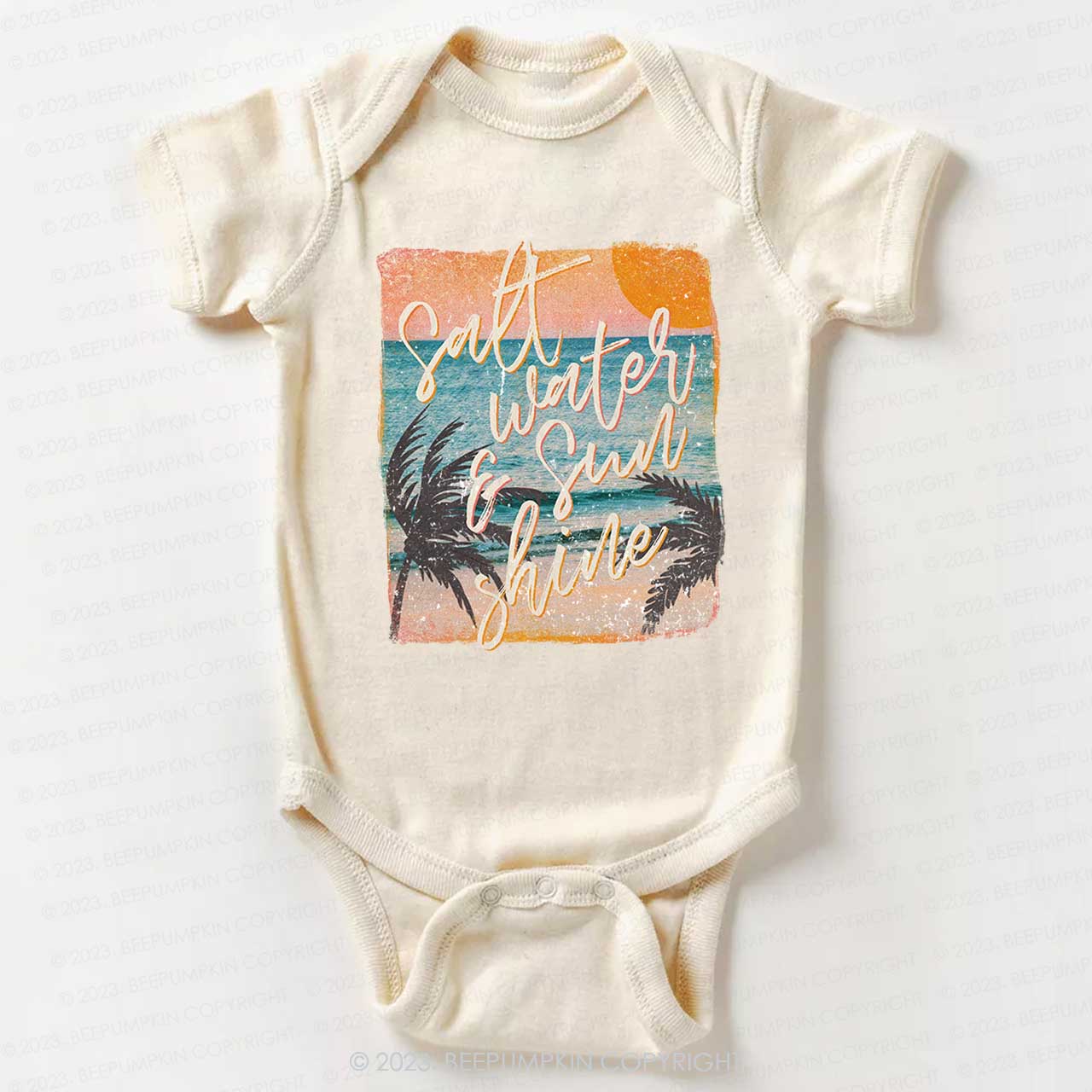 Salt Water And Sun-Kissed Bodysuit For Baby
