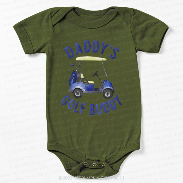 Daddy's Golf Buddy Bodysuit For Baby