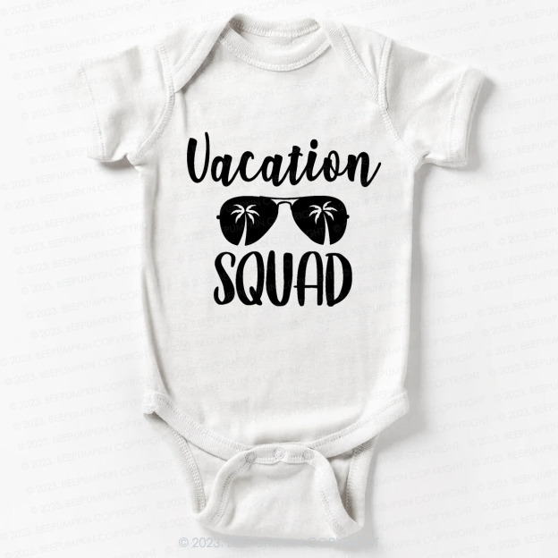 Vacation Squad Bodysuit For Baby