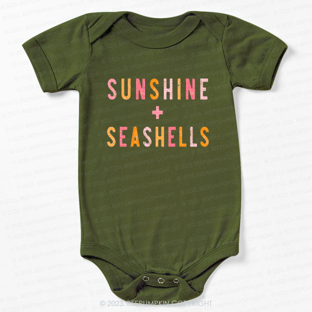 Sunshine And Seashells Bodysuit For Baby