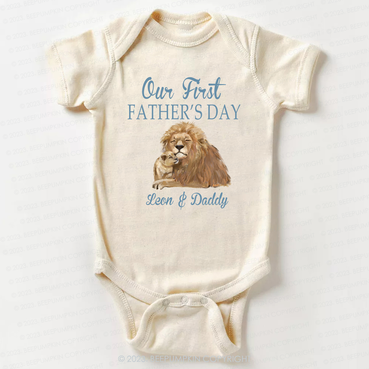 Our First Father's Day Bodysuit For Baby