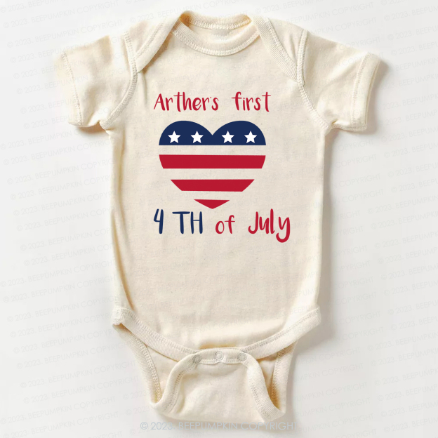 Baby's First Independence Day Bodysuit For Baby