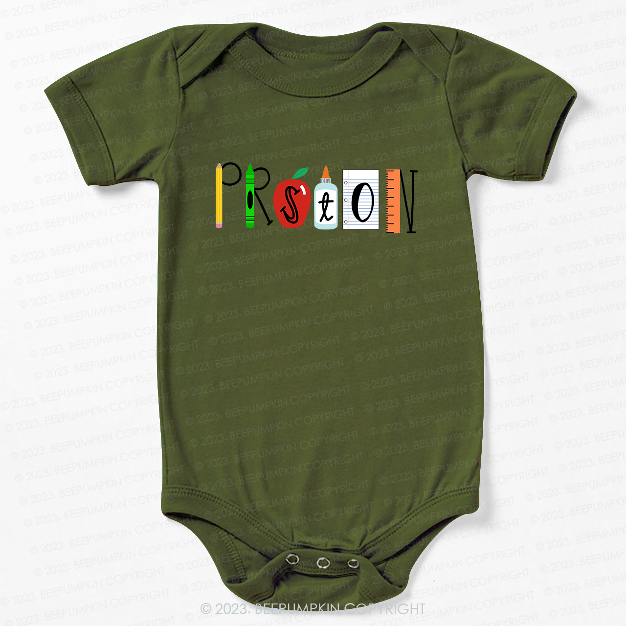 Personalized Unique Design Preschool Bodysuit For Baby