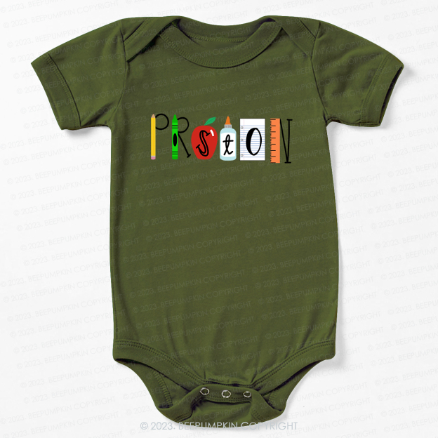 Personalized Unique Design Preschool Bodysuit For Baby