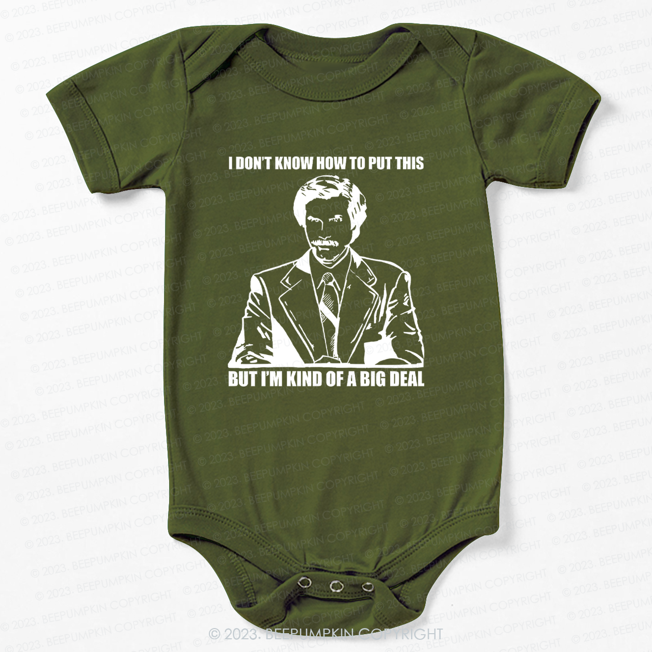 Funny Kind Of A Big Deal Bodysuit For Baby 7