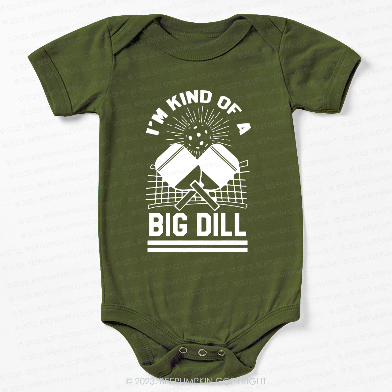 I'm Kind Of A Big Dill Bodysuit For Baby 7