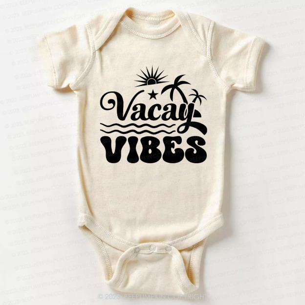 Summer Vacation Vacay Vibes Bodysuit For Baby 