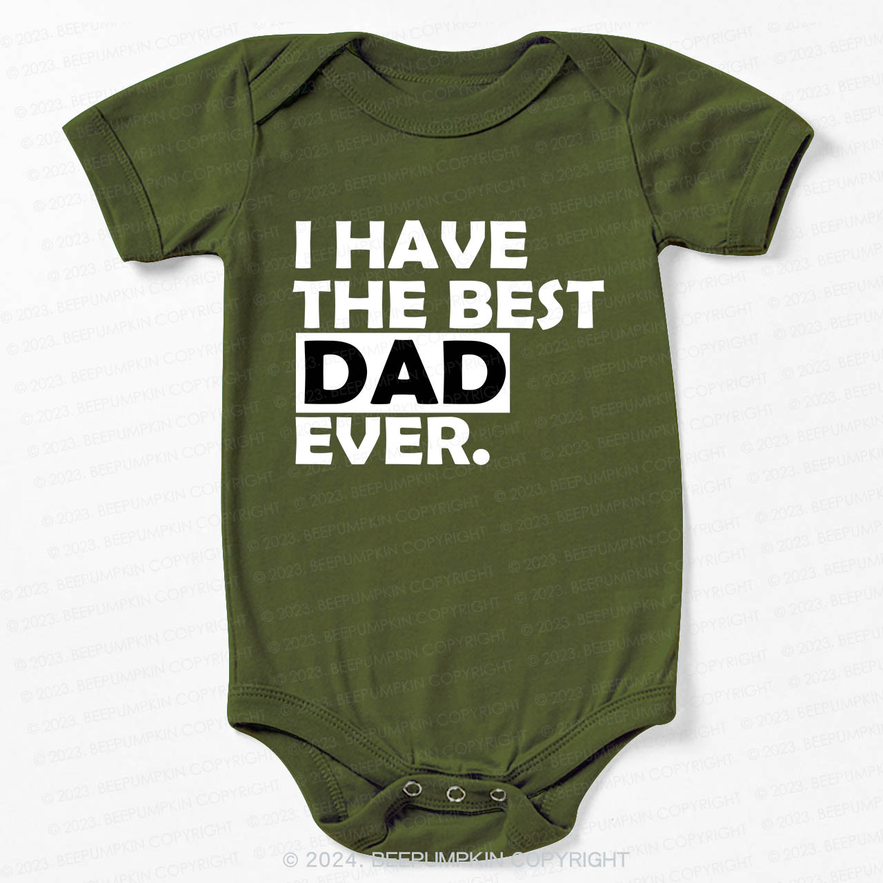 Best Dad Ever First Dad And Me Bodysuit For Baby 