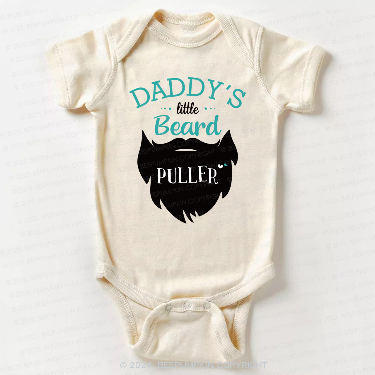 Personalized Beard Bodysuit For Baby 