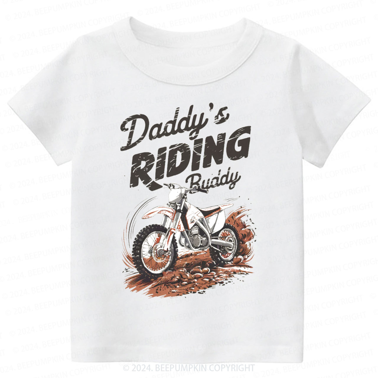 Retro Dirt Bike Toddler&Kids Tees