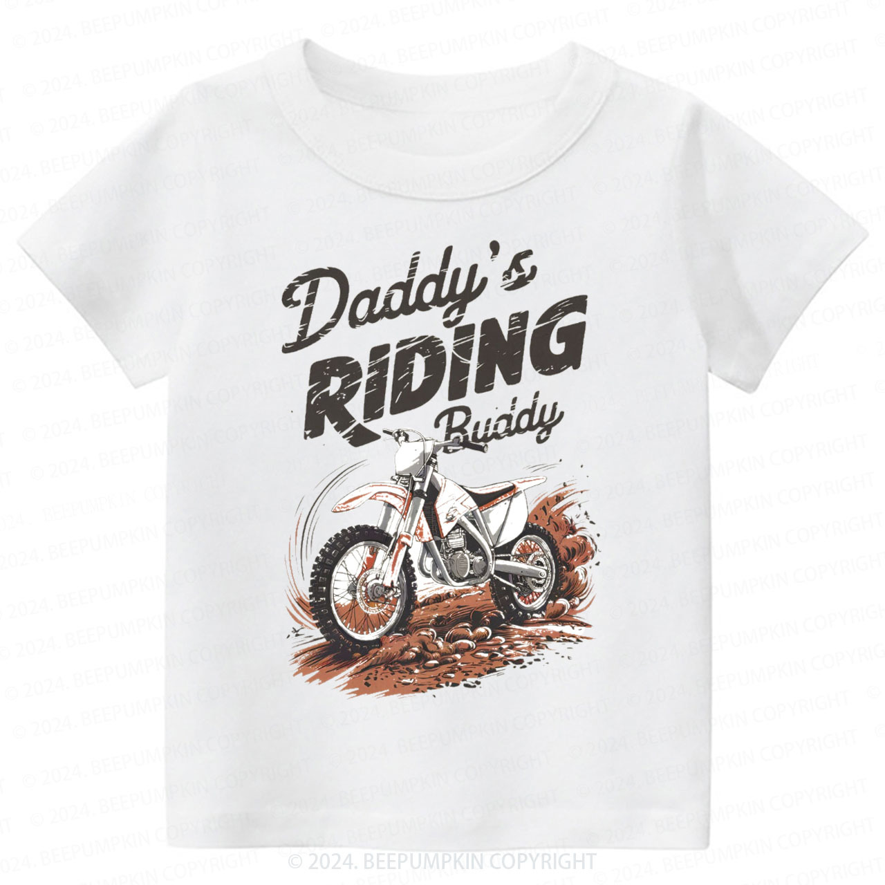 Retro Dirt Bike Toddler&Kids Tees