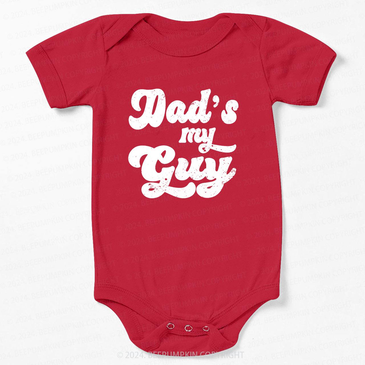 Daddy's My Guy Retro Bodysuit For Baby 