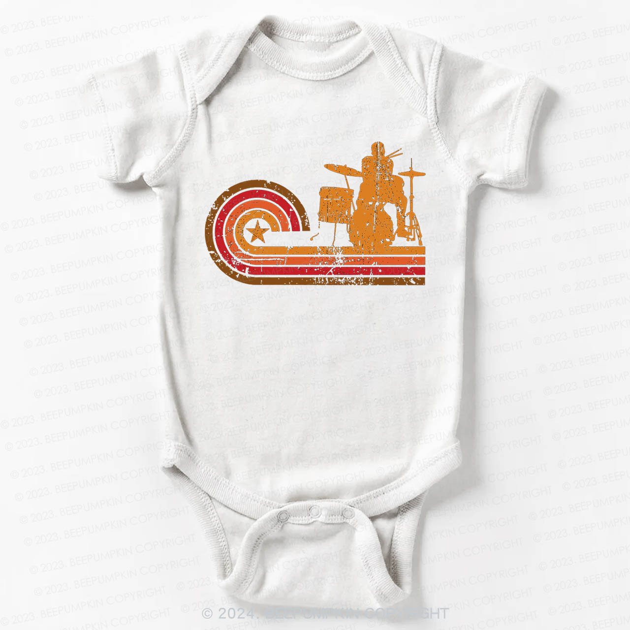 Heavy Metal Bodysuit For Baby 8