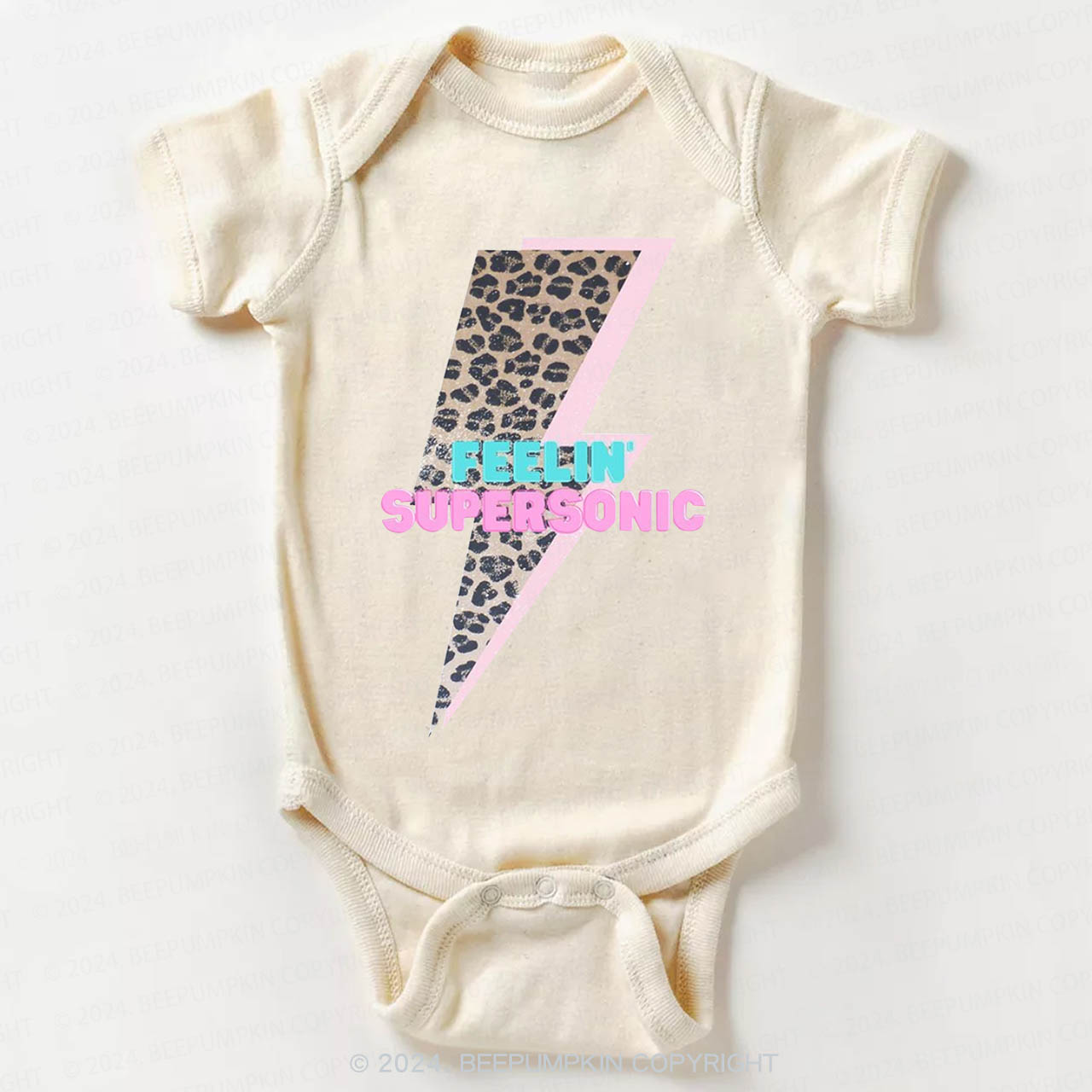 Rock Leopard Bodysuit For Baby 8