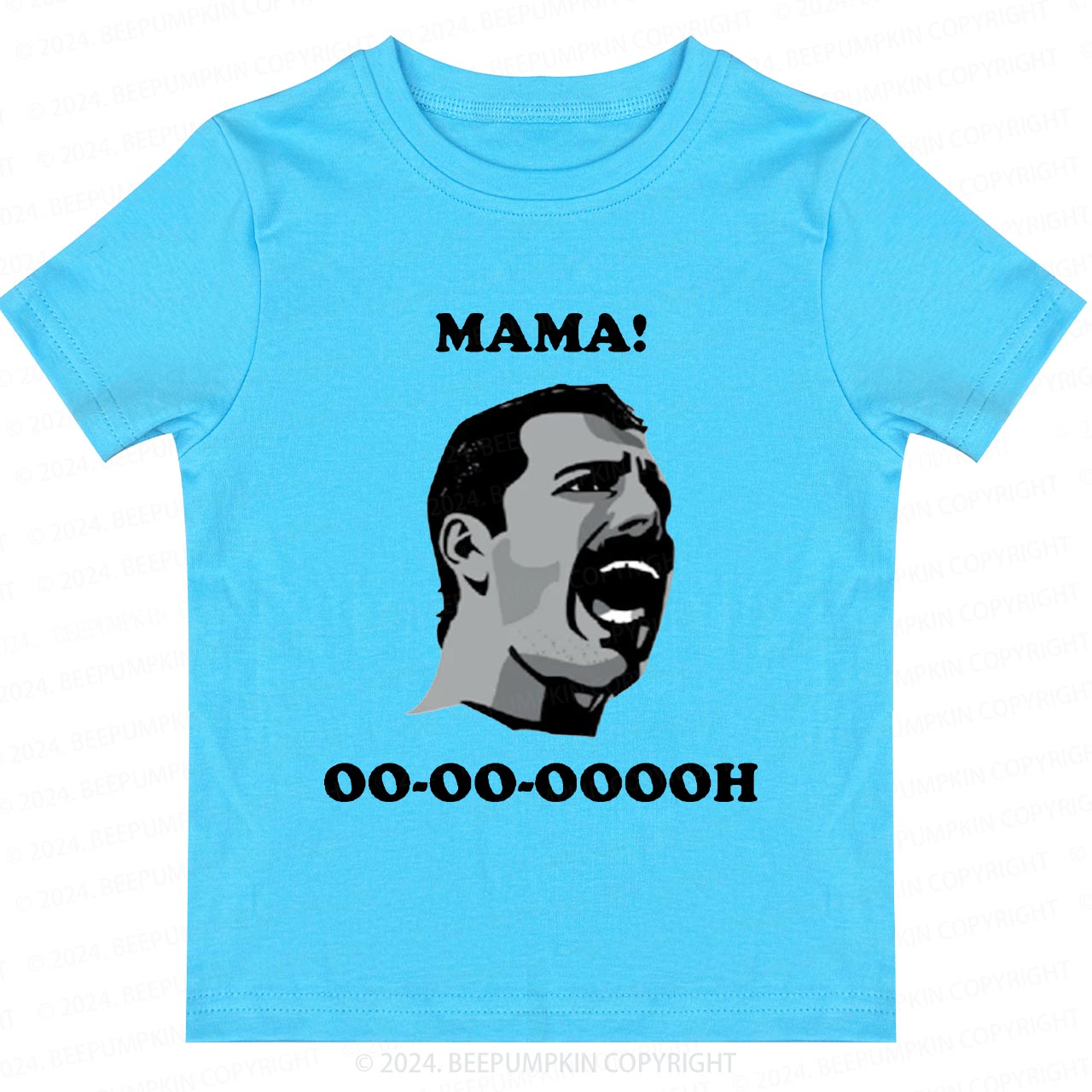 Bohemian Funny Man Toddler&Kids Tees 