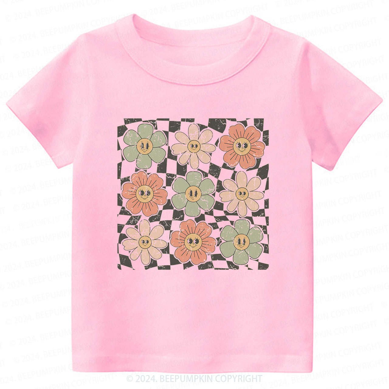 Retro Natural Toddler&Kids Tees 