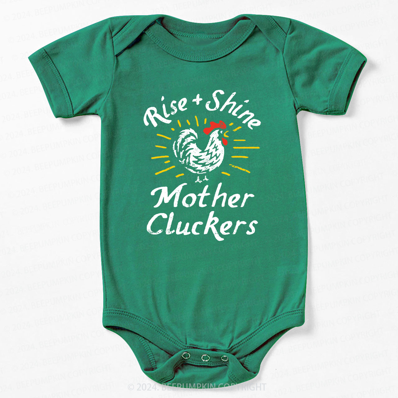Rise & Shine Mother Cluckers Bodysuit For Baby