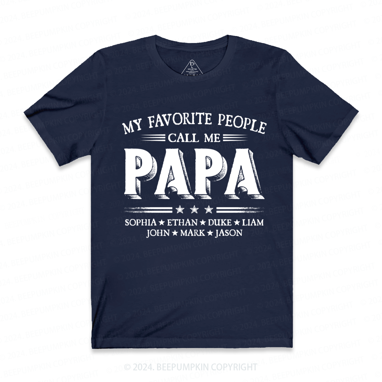 Personalized My Favorite People Call Me Gift Shirt Beepumpkin