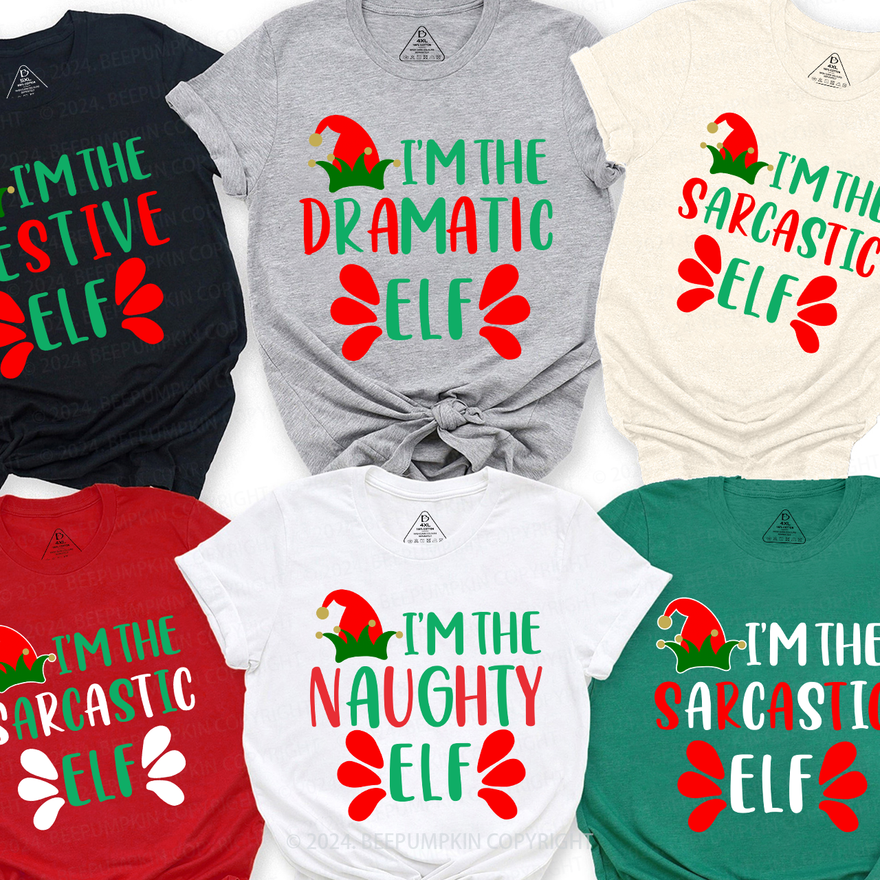 Juice Group ELF Christmas Family Matching Shirt