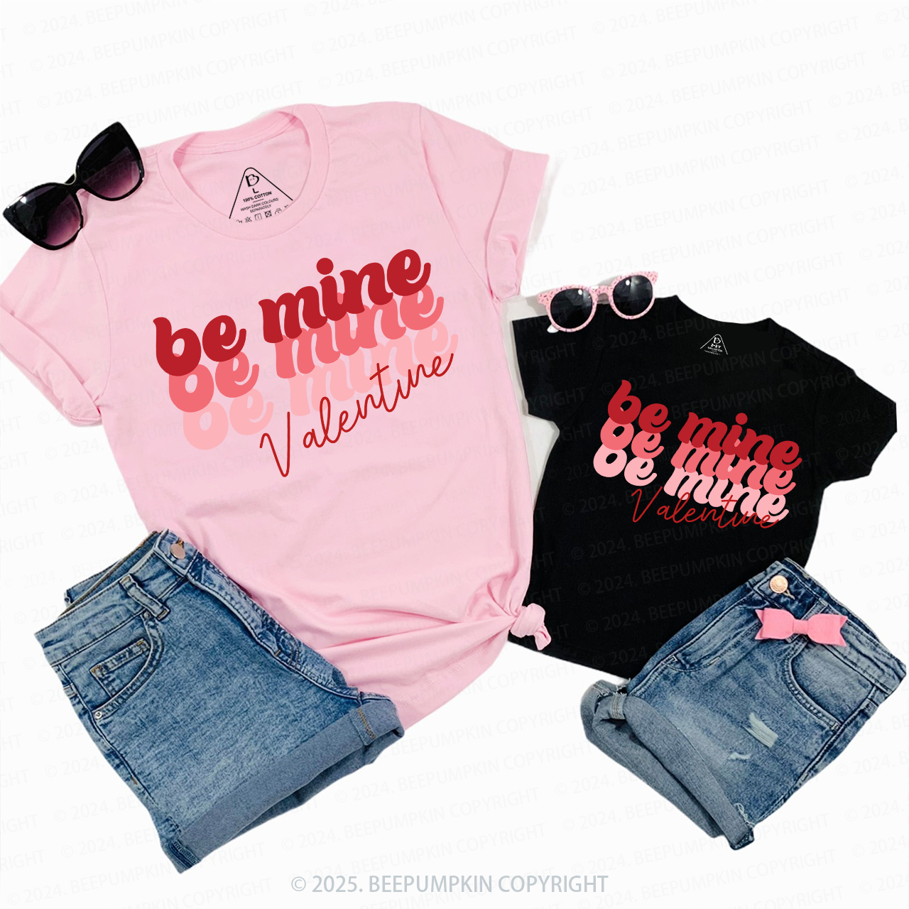 Be Mine Valentine Matching Shirts