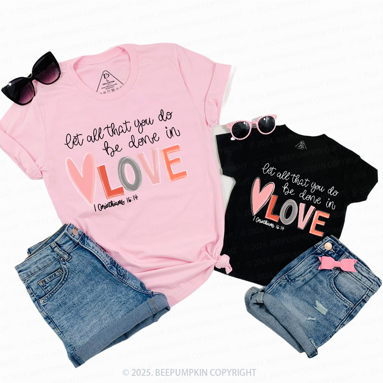 Done in Love Valentines Day Matching Shirts