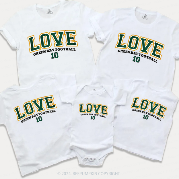 Vintage Football 10 Family Matching Tees Beepumpkin