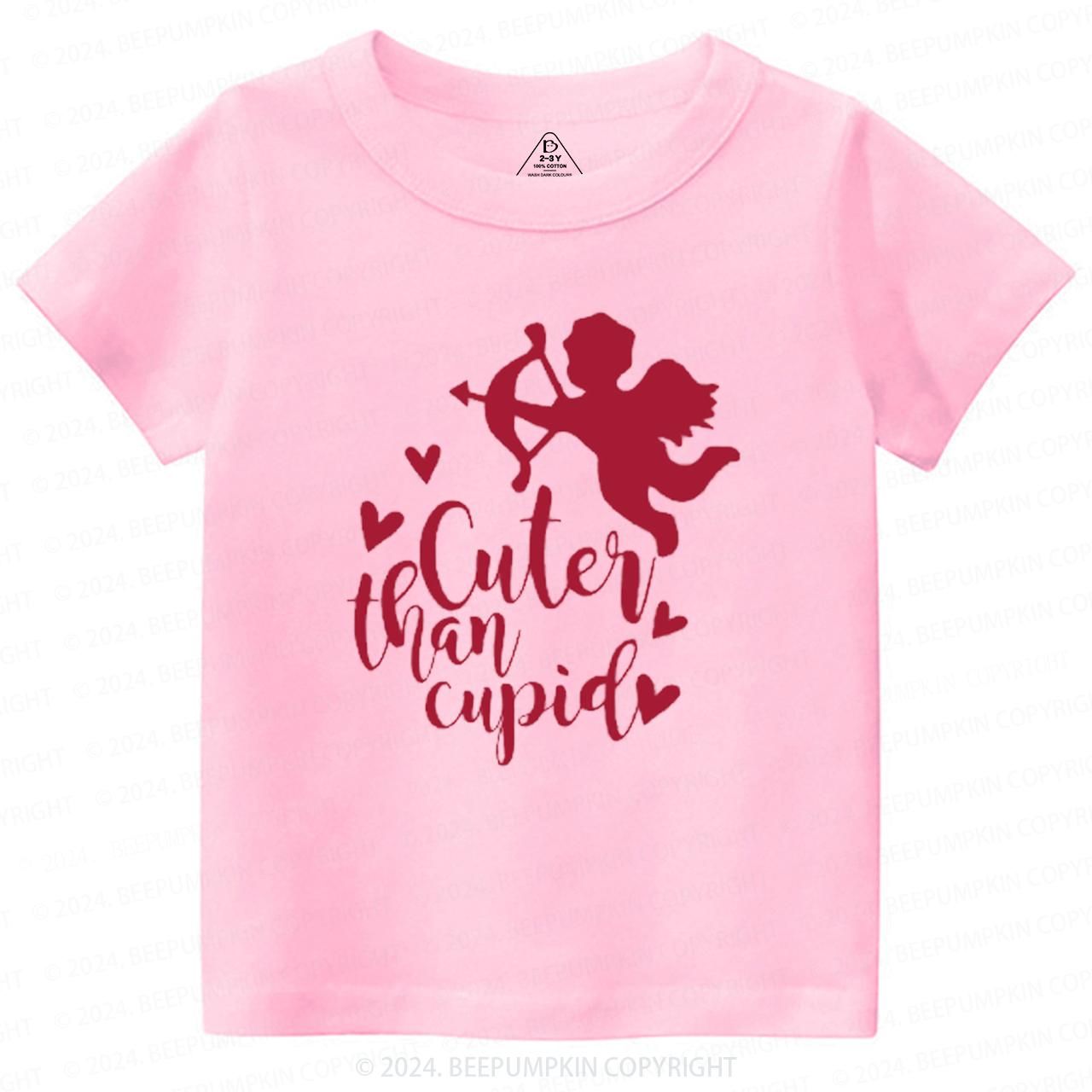 Cuter Than Cupid Valentine Kids Shirt