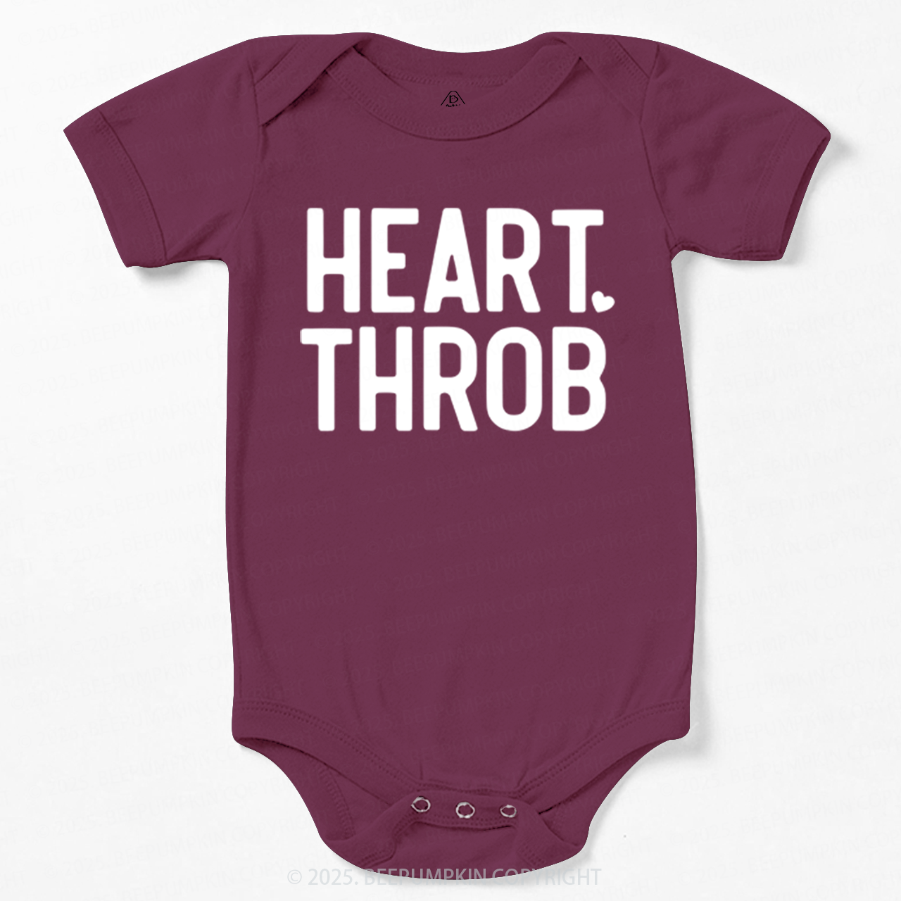Heart Throb Valentine's Day Bodysuit Beepumpkin