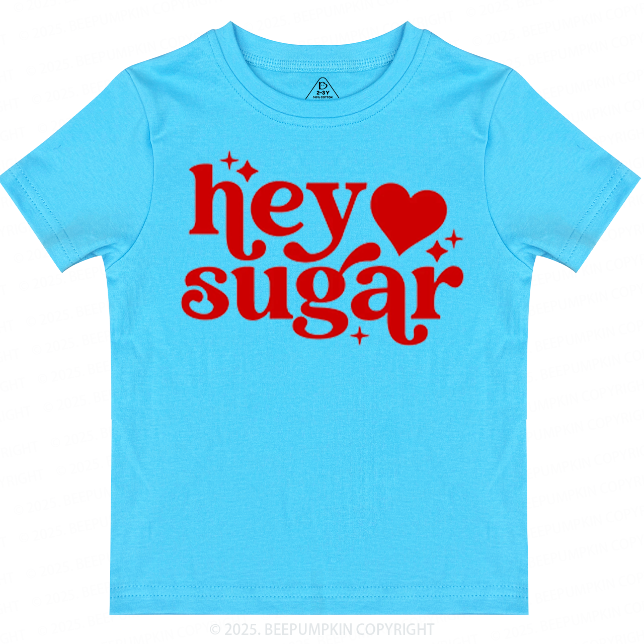Hey Sugar Valentine's Day Toddler&Kid's Tees Beepumpkin