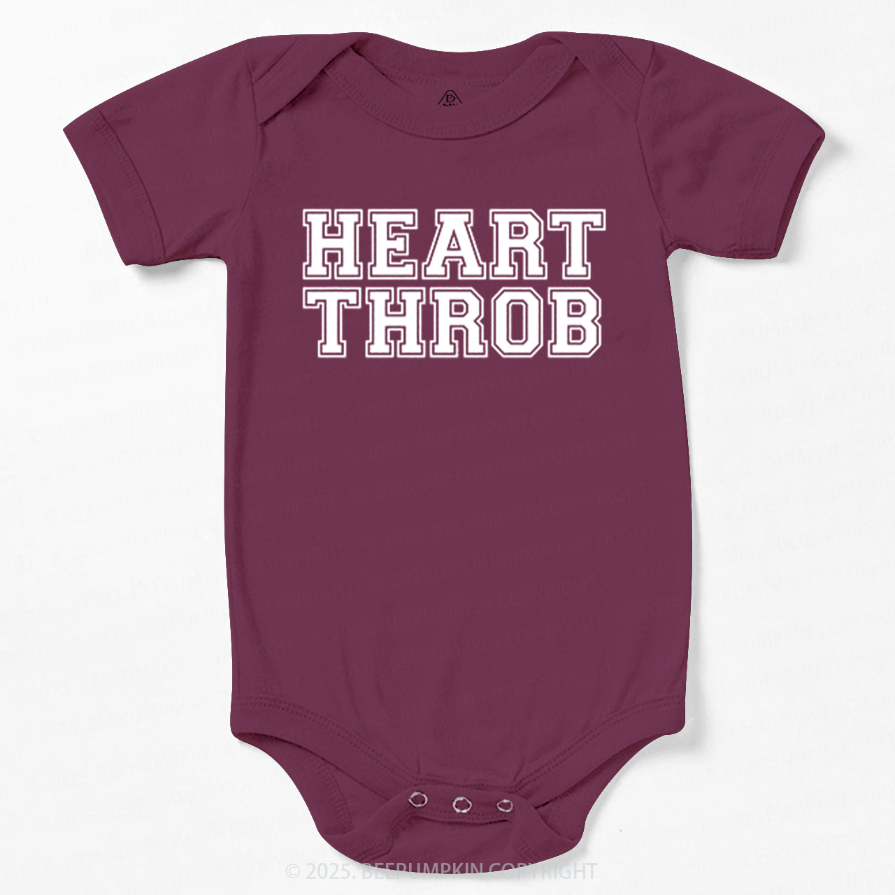 Heart Throb Valentine's Day Bodysuit Beepumpkin 2