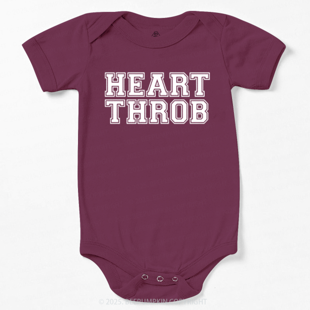 Heart Throb Valentine's Day Bodysuit Beepumpkin 2