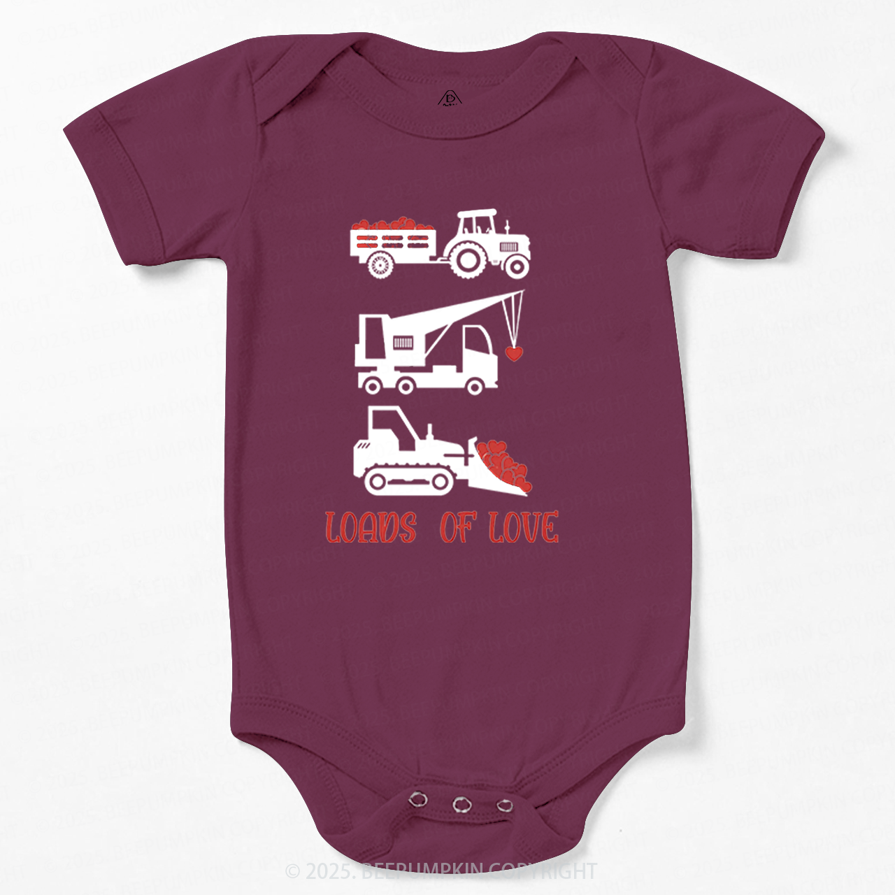 Loads of Love Valentine's Day Bodysuit Beepumpkin