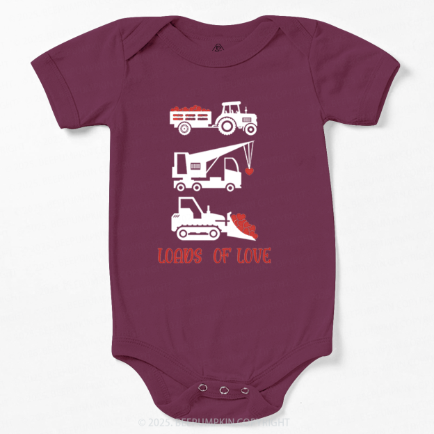 Loads of Love Valentine's Day Bodysuit Beepumpkin