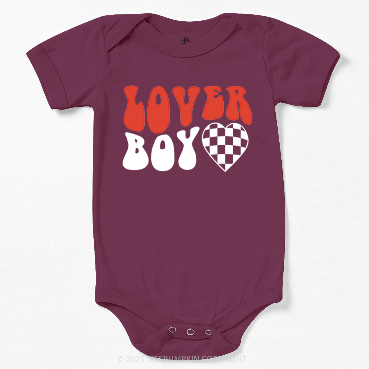 Lover Boy Valentine's Day Bodysuit Beepumpkin