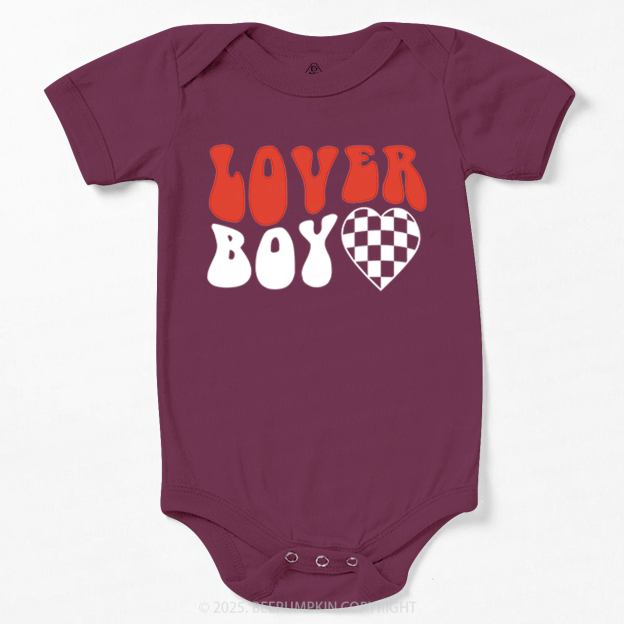 Lover Boy Valentine's Day Bodysuit Beepumpkin