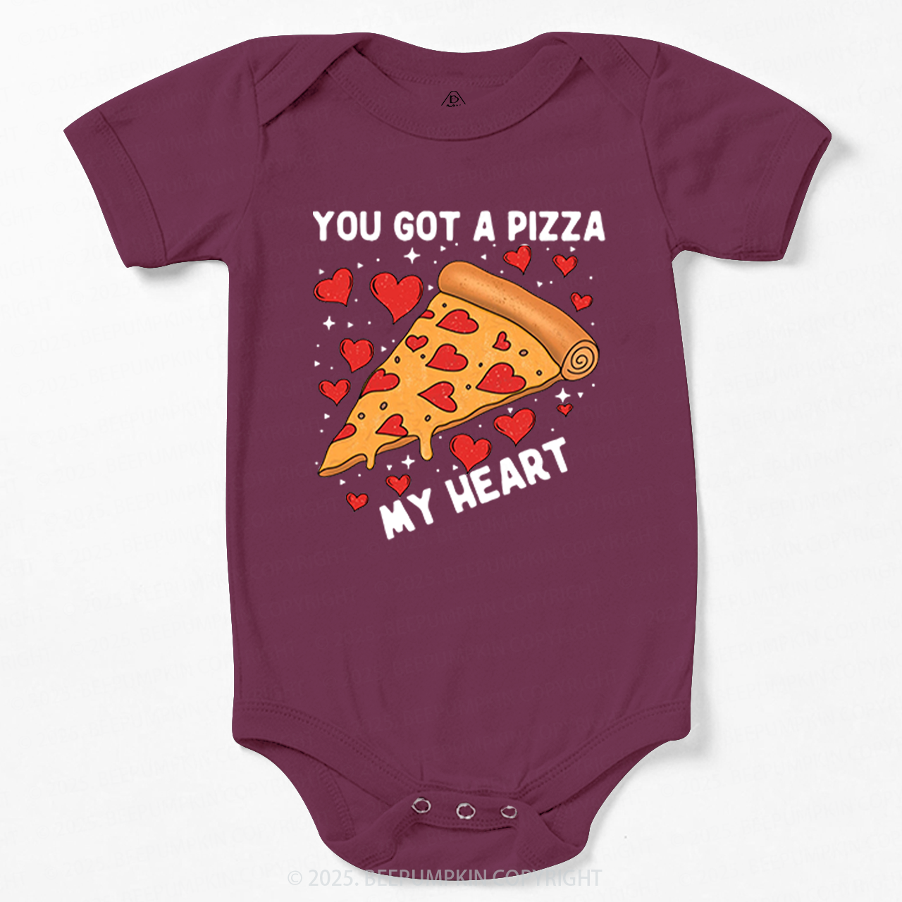 You Got A Pizza My Heart Valentine's Day Bodysuit Beepumpkin
