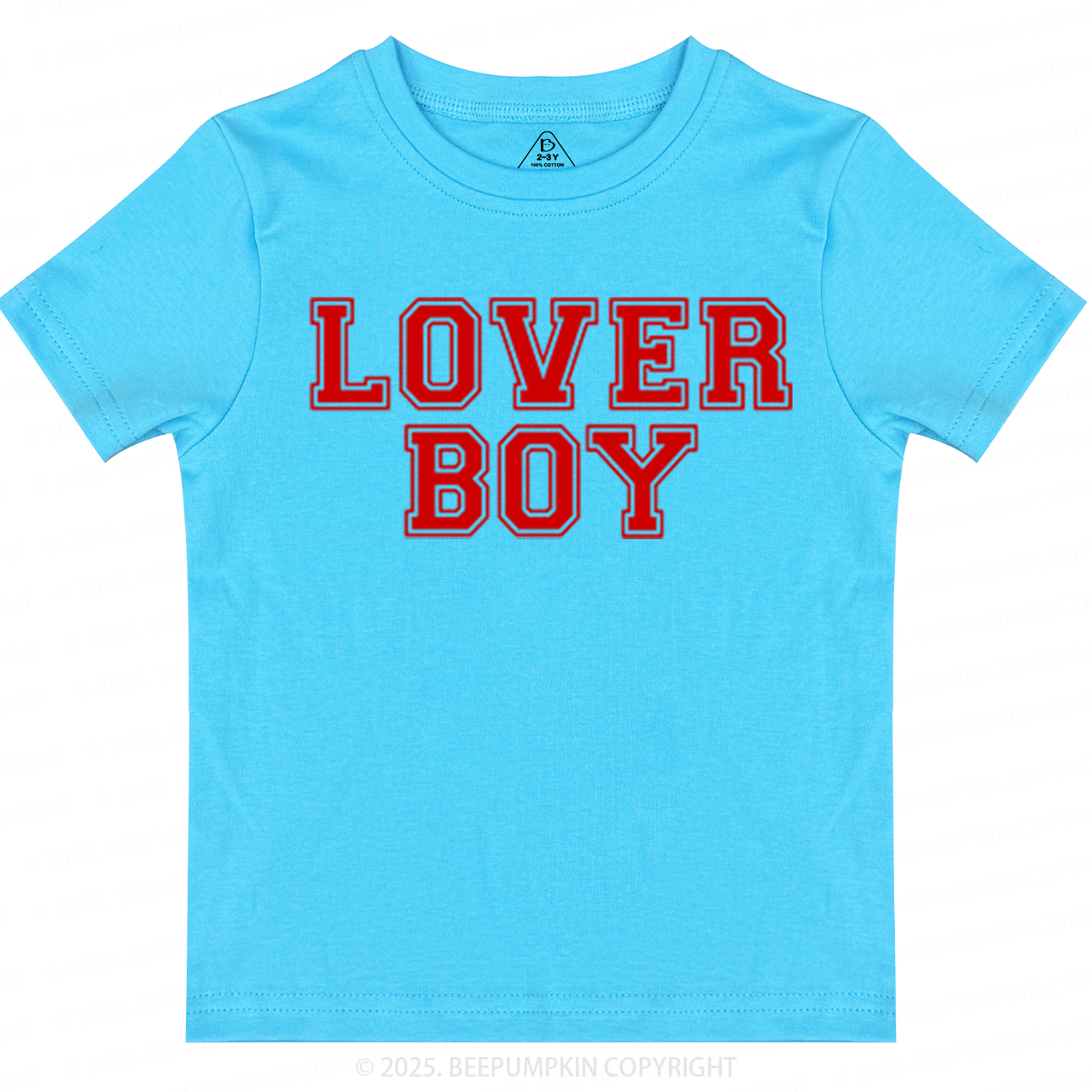 Lover Boy Valentine's Day Toddler&Kid's Tees Beepumpkin