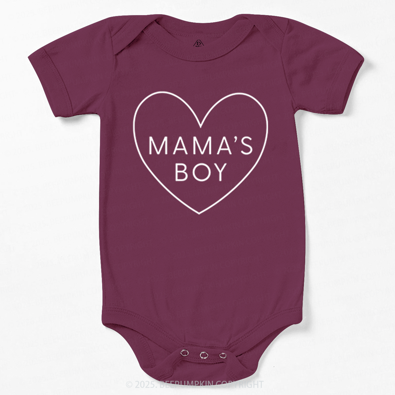 Mama's Boy Valentine's Day Bodysuit Beepumpkin