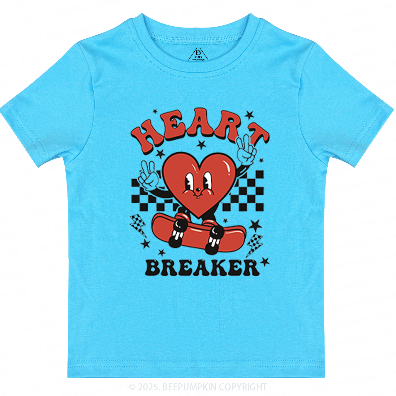 Heart Breaker Valentine's Day Toddler&Kid's Tees Beepumpkin 2