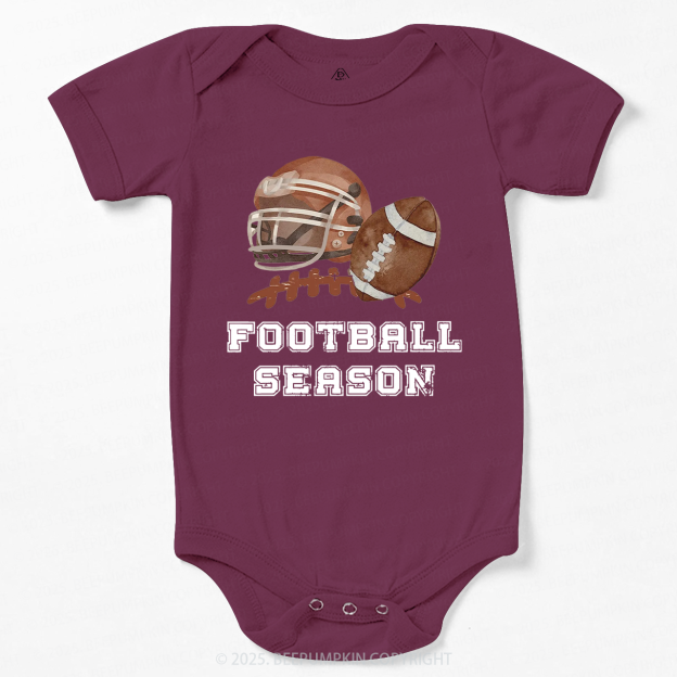 Football Season Bodysuit Beepumpkin 