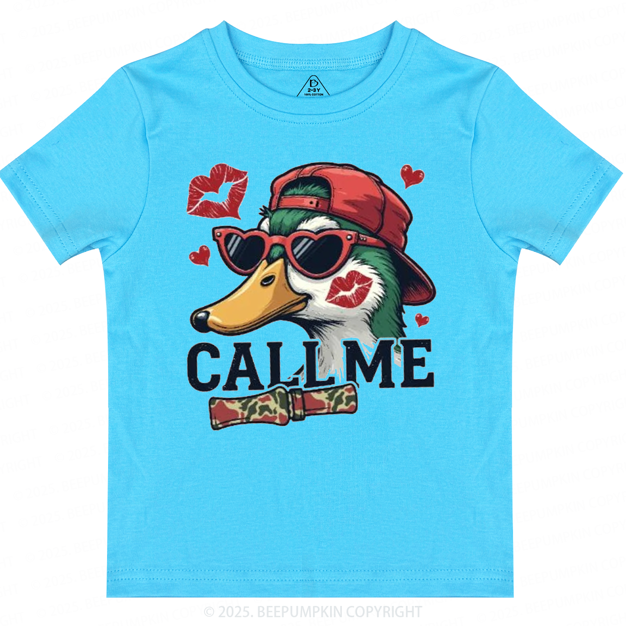 Duck Hunting Valentine's Day Toddler&Kid's Tees Beepumpkin