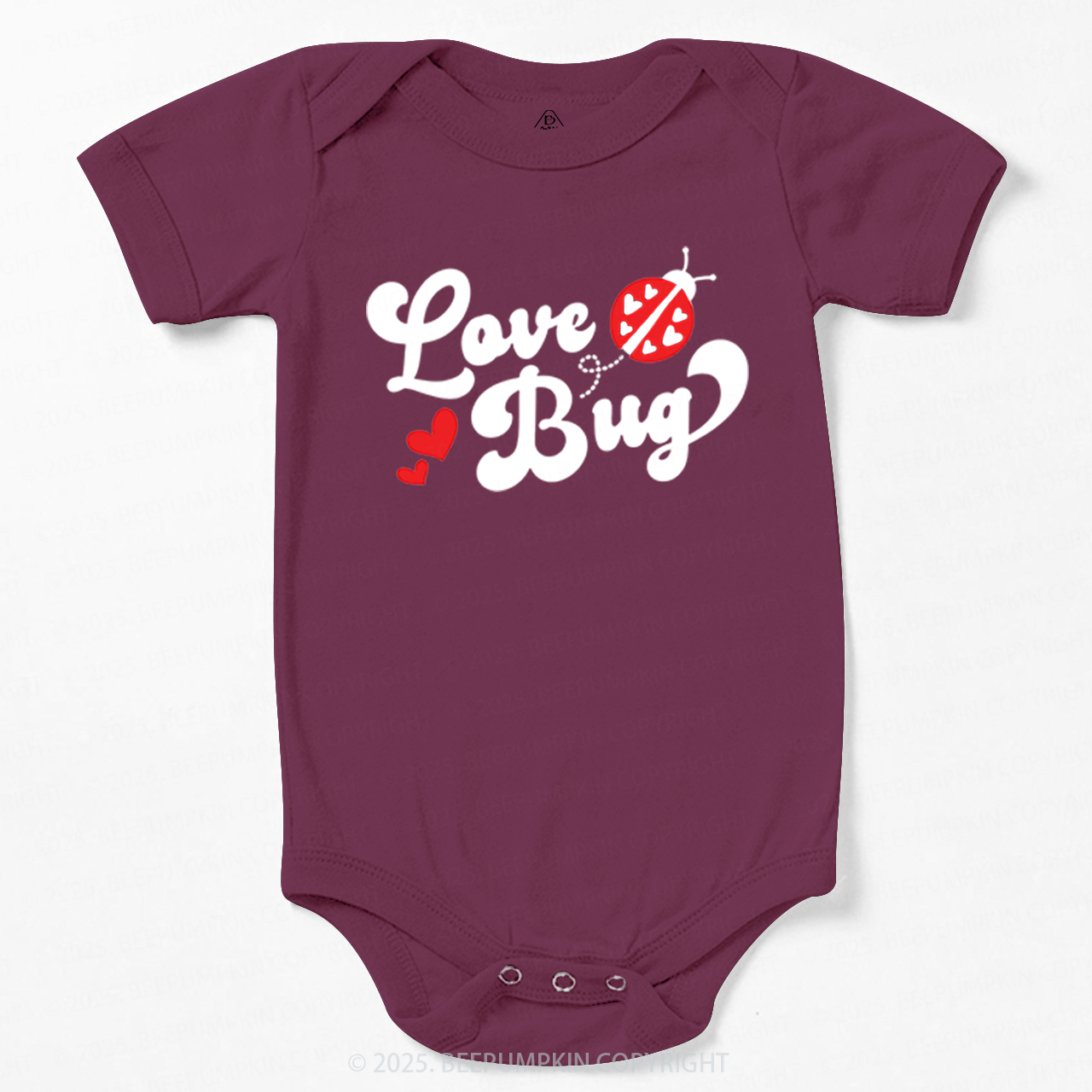 Love Bug Valentine's Day Bodysuit Beepumpkin