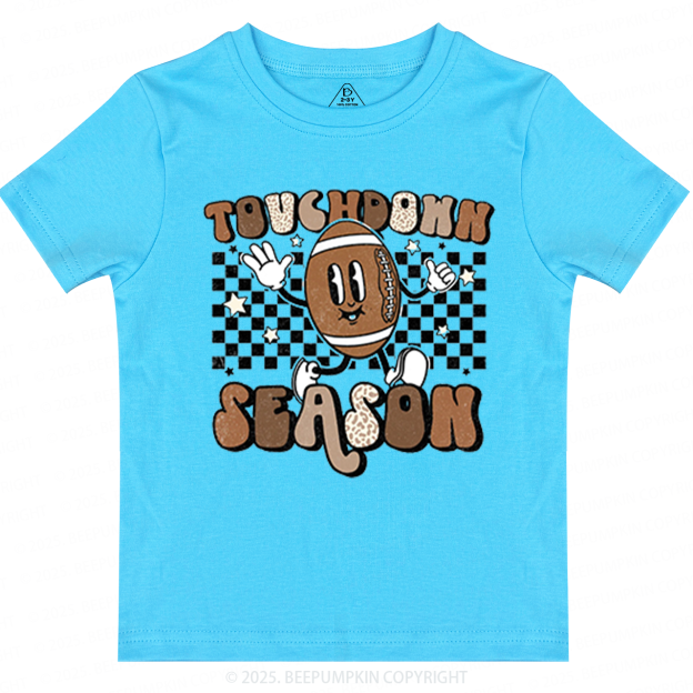Touchdown Season Toddler&Kid's Tees Beepumpkin