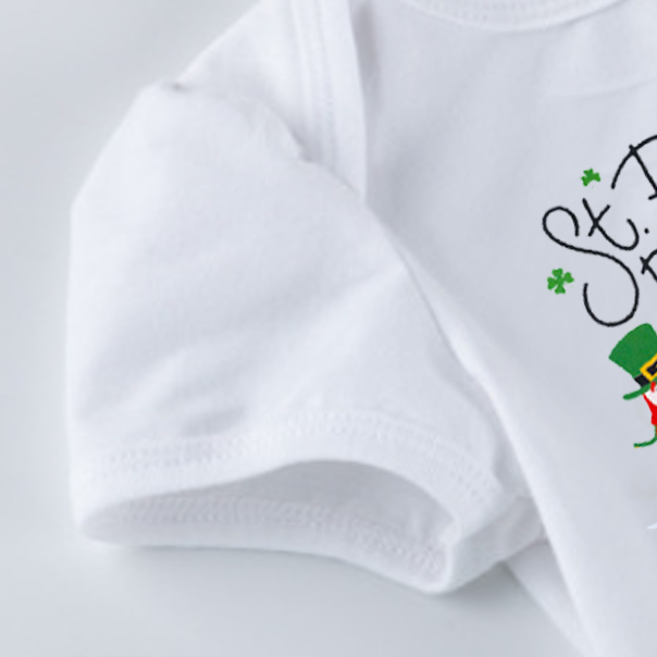 Baby's Cartoon Characters St.Patricks Day Outfit Sets