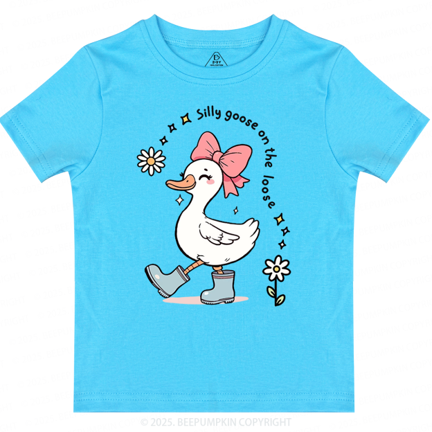 One Silly Goose Toddler&Kid's Tees Beepumpkin