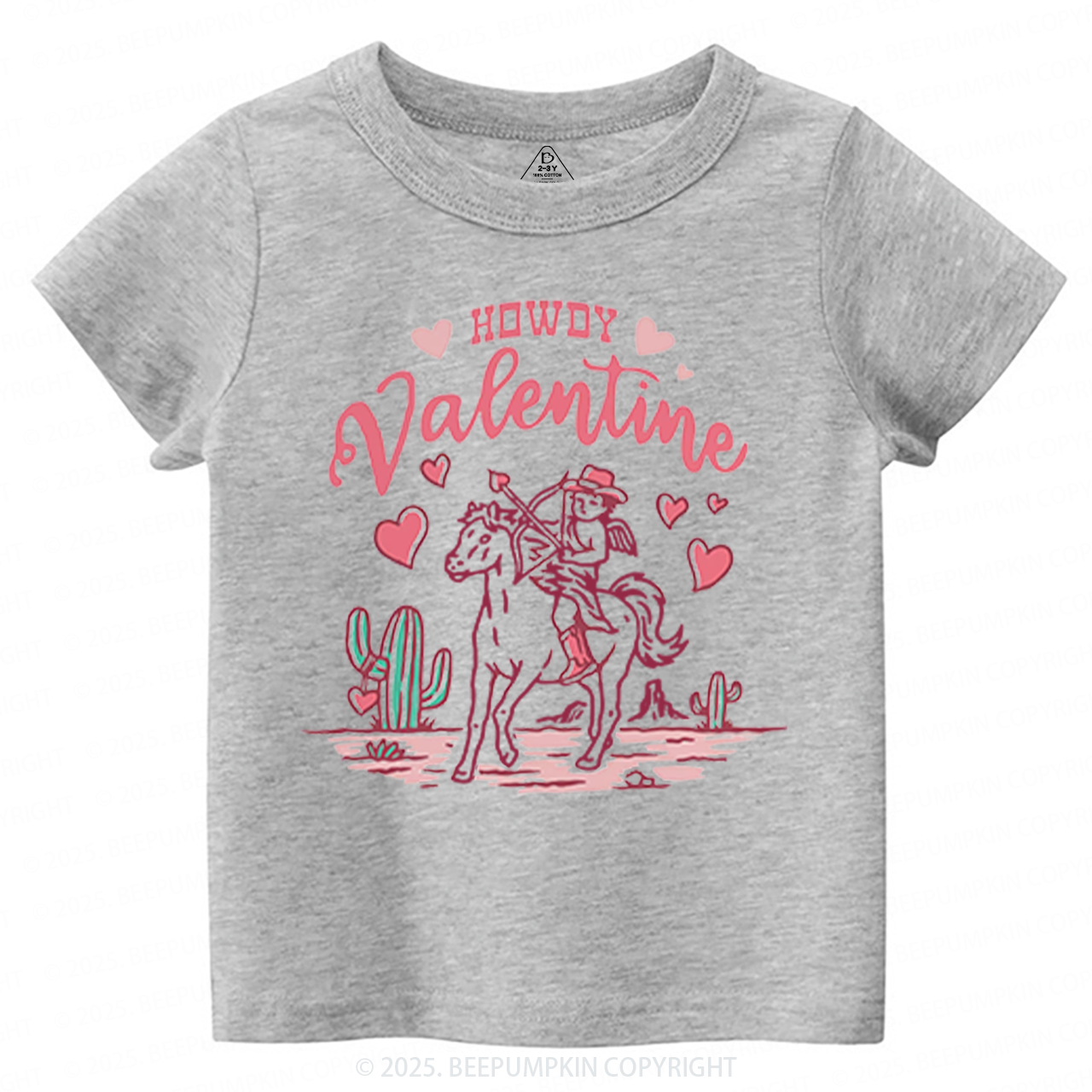 Howdy Valentine Toddler&Kid's Tees Beepumpkin