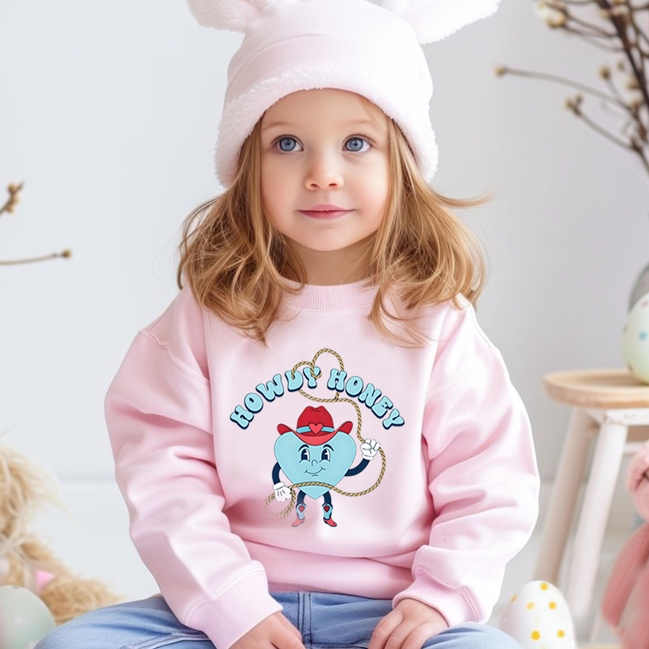 Howdy Honey Kid's Sweatshirt